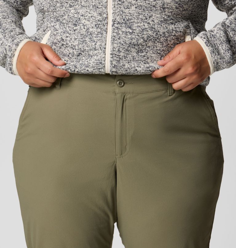 Women's Leslie Falls Pants II - Plus Size, Color: Stone Green, image 5