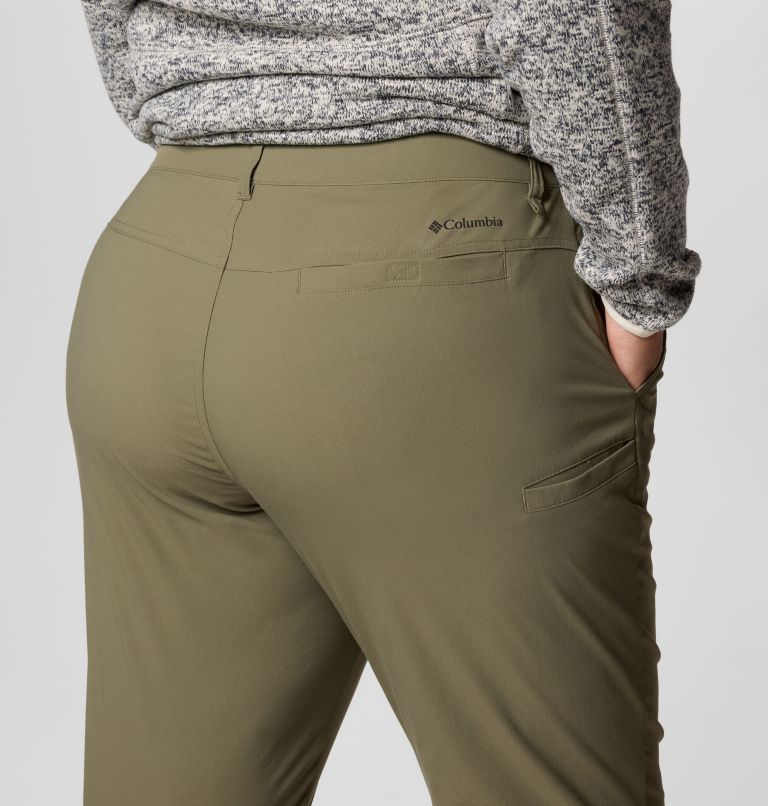 Women's Leslie Falls Pants II - Plus Size, Color: Stone Green, image 6