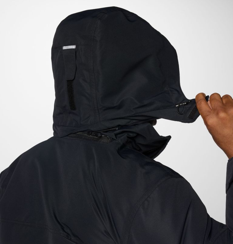 Men's Landroamer II Waterproof Down Parka, Color: Black, image 8