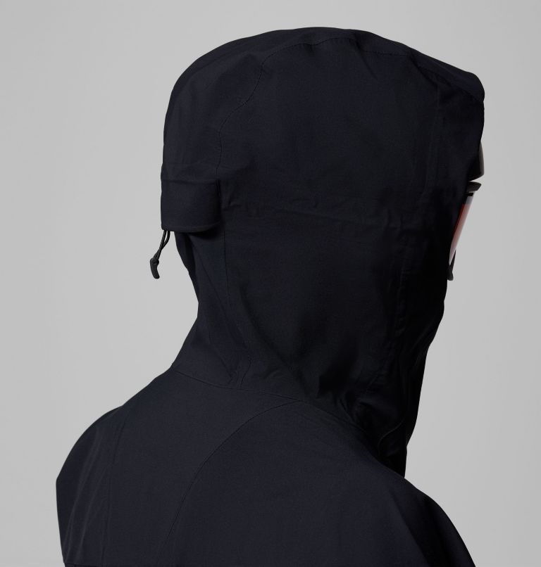 Men's Platinum Peak II 3L Waterproof Ski Shell, Color: Black, image 11