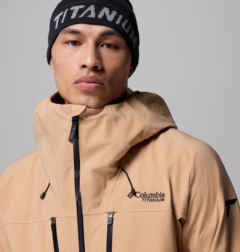Men's Platinum Peak II 3L Shell Jacket, Color: Canoe, image 13