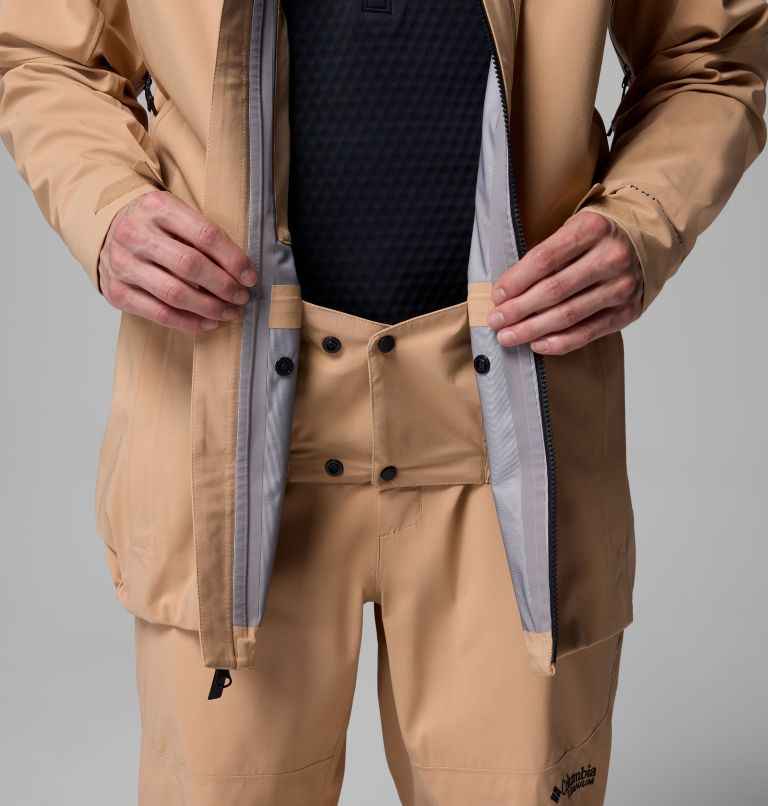 Men's Platinum Peak II 3L Shell Jacket, Color: Canoe, image 6