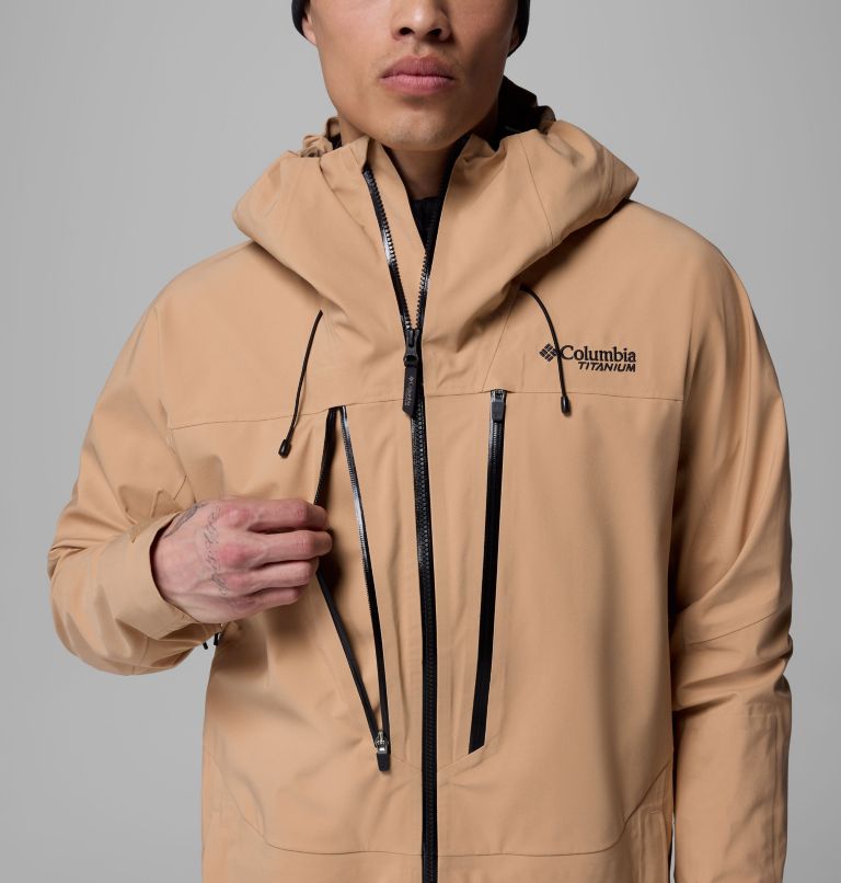 Men's Platinum Peak II 3L Shell Jacket, Color: Canoe, image 7