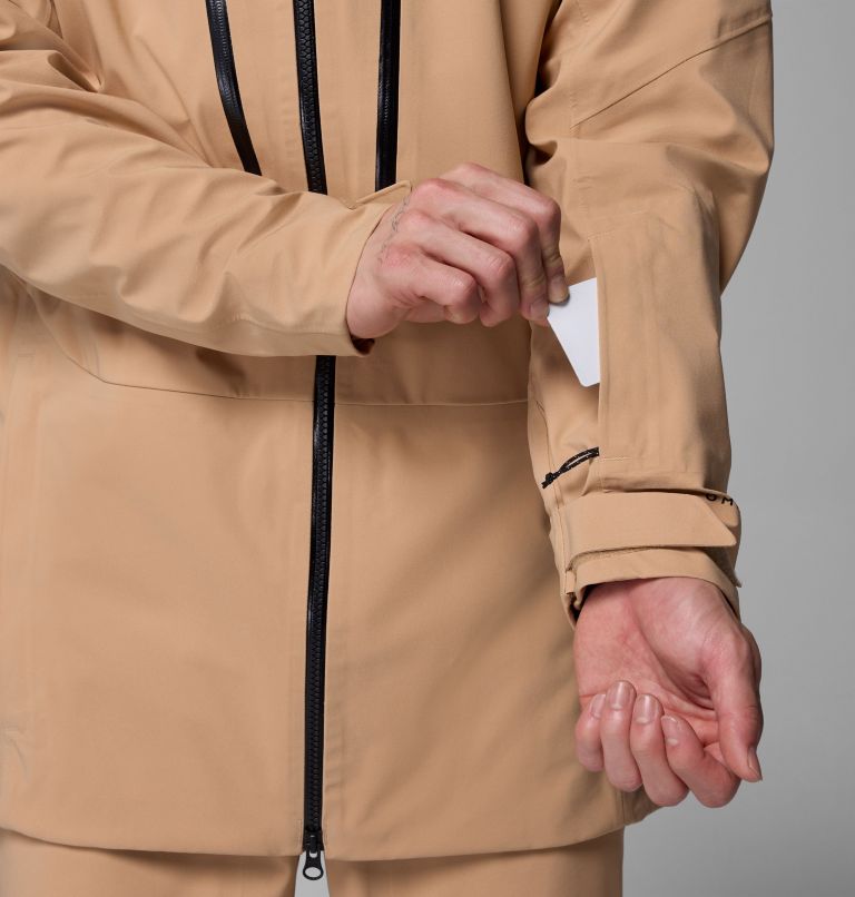 Men's Platinum Peak II 3L Shell Jacket, Color: Canoe, image 9