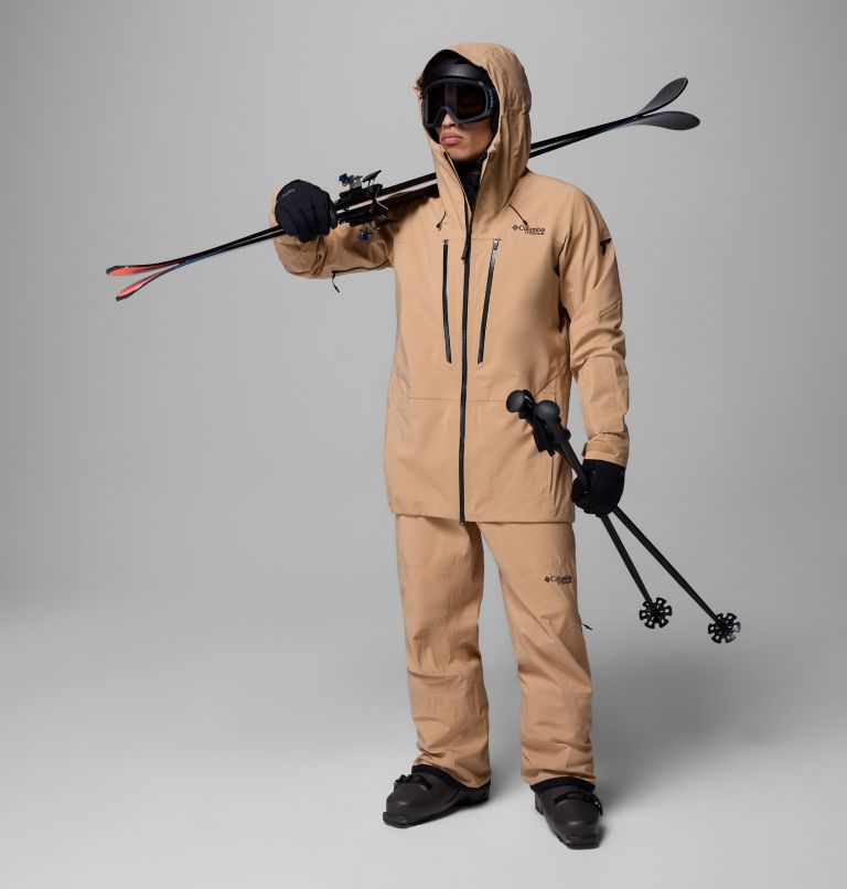 Men's Platinum Peak II 3L Shell Jacket, Color: Canoe, image 2
