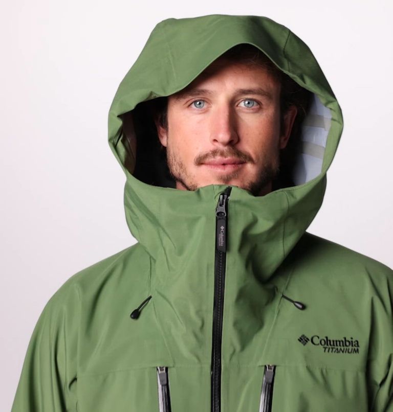Men's Platinum Peak II 3L Waterproof Ski Shell, Color: Canteen
