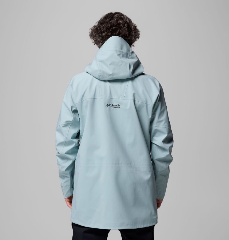 Men's Platinum Peak II 3L Shell Jacket, Color: Crushed Blue, image 3