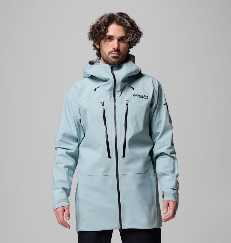 Men's Platinum Peak II 3L Shell Jacket, Color: Crushed Blue, image 1
