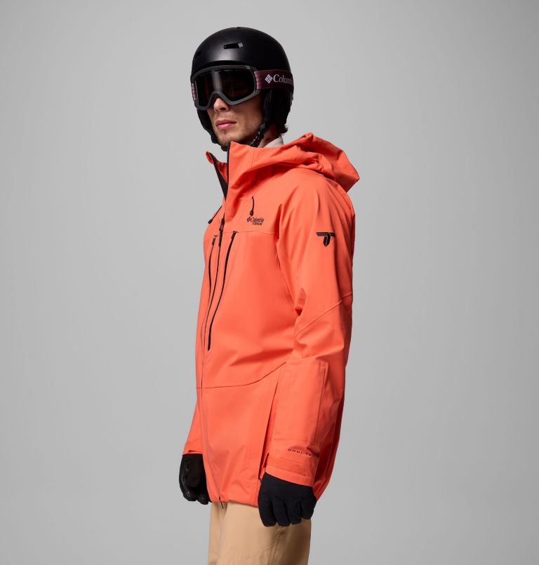 Men's Platinum Peak II 3L Shell Jacket, Color: Zing, image 4