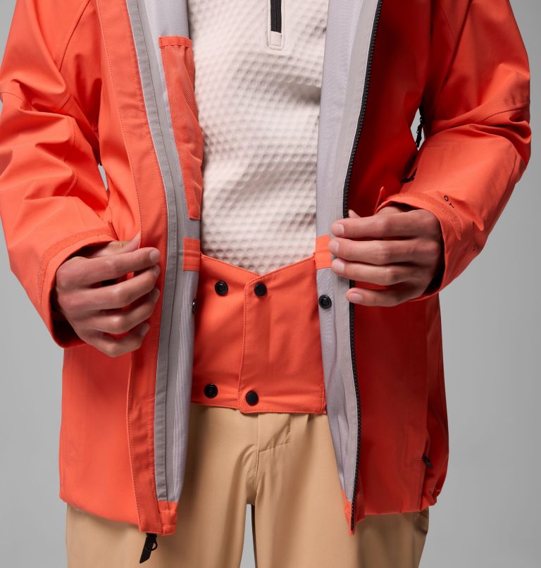 Men's Platinum Peak II 3L Shell Jacket, Color: Zing, image 6
