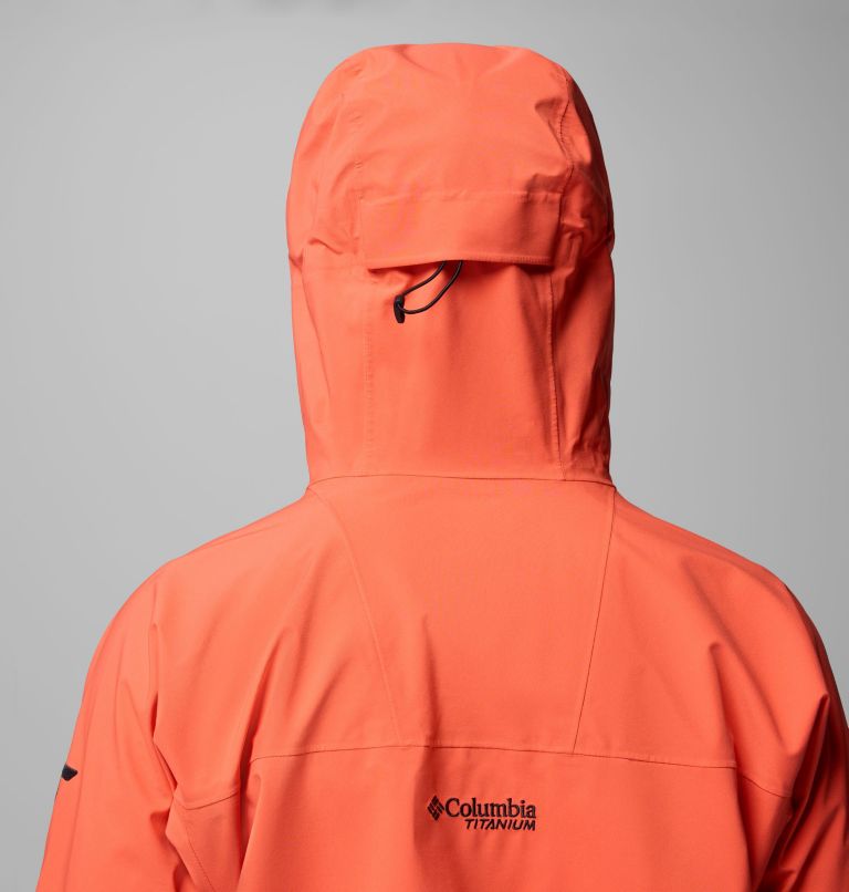 Men's Platinum Peak II 3L Shell Jacket, Color: Zing, image 11