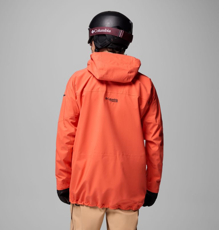 Men's Platinum Peak II 3L Shell Jacket, Color: Zing, image 3
