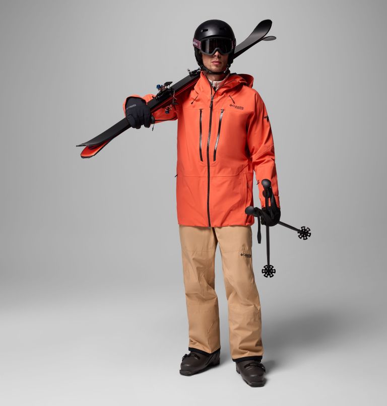 Men's Platinum Peak II 3L Shell Jacket, Color: Zing, image 2