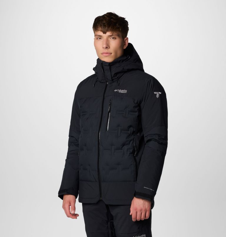 Black columbia ski jacket best sale