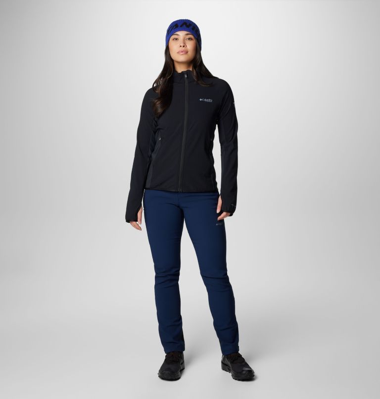 Manteau polaire technique à fermeture éclair pleine longueur Spectre Ridge II pour femmes, Color: Black, image 3