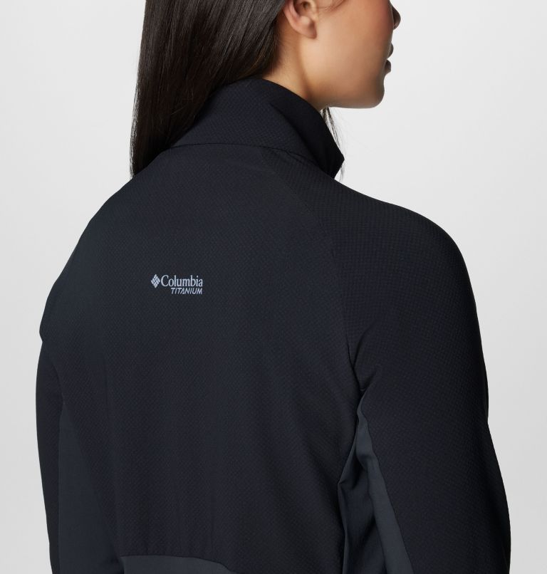 Manteau polaire technique à fermeture éclair pleine longueur Spectre Ridge II pour femmes, Color: Black, image 6