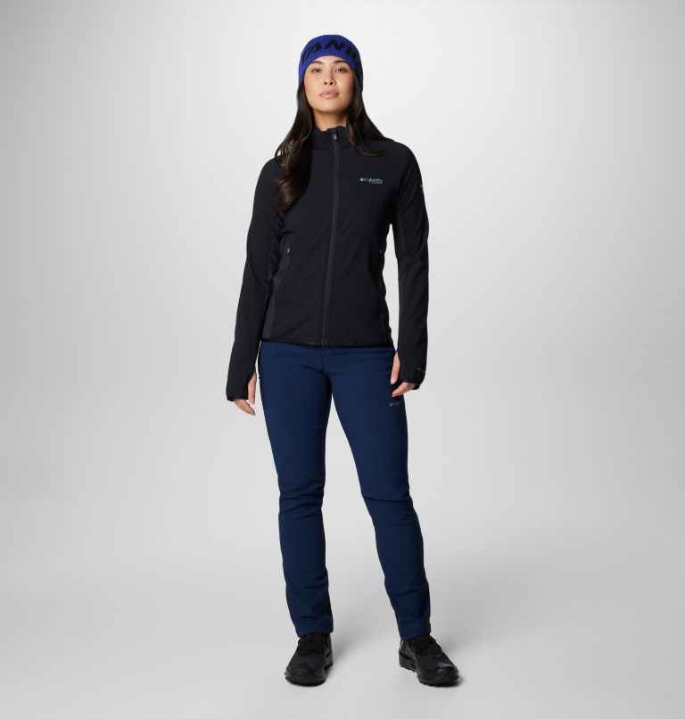 Women's Spectre Ridge II Technical Fleece, Color: Black, image 3