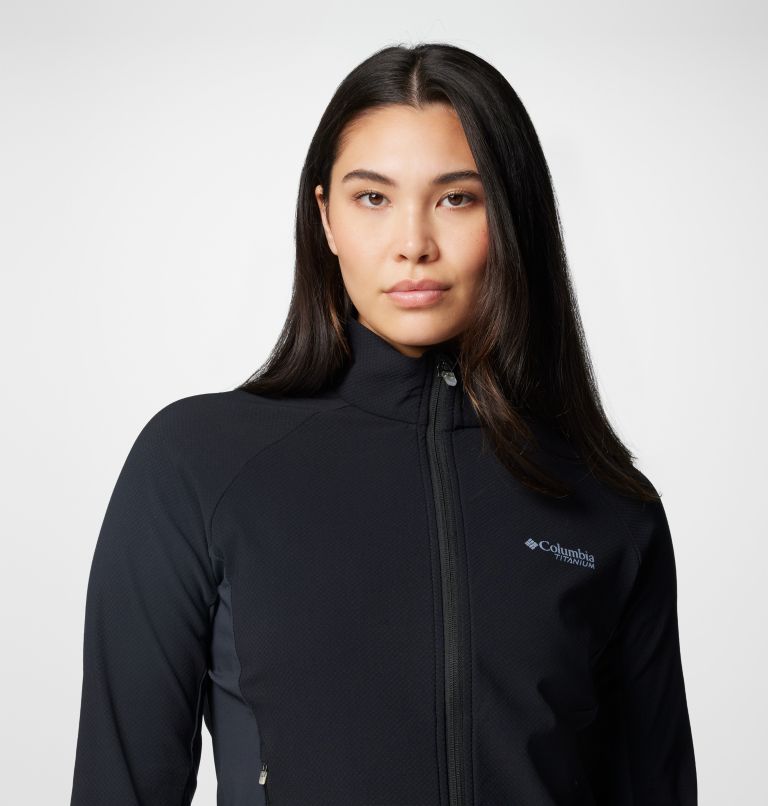 Women's Spectre Ridge II Technical Fleece, Color: Black, image 5