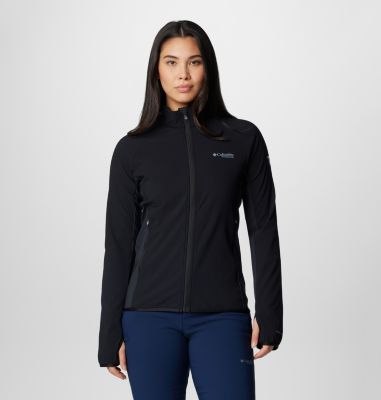 Women's Spectre Ridge II Technical Fleece, Color: Black, image 1