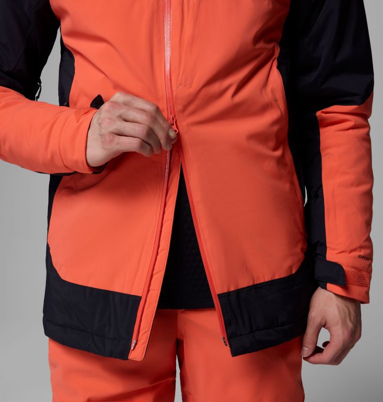 Men's Cirque Bowl Jacket, Color: Black, Zing, image 11