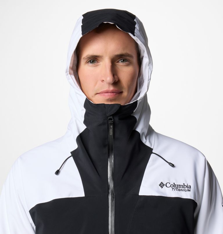 Columbia white ski jacket best sale