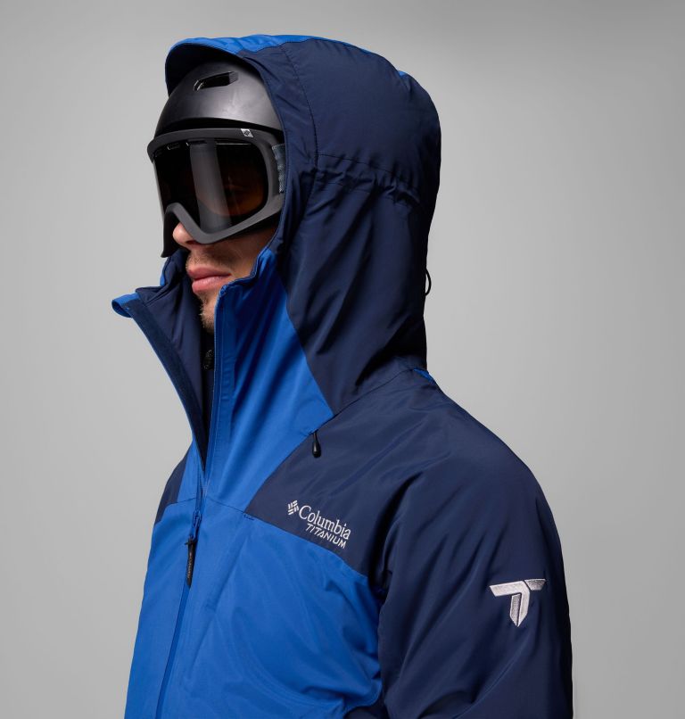 Veste Cirque Bowl pour hommes, Color: Collegiate Navy, Mountain Blue, image 14