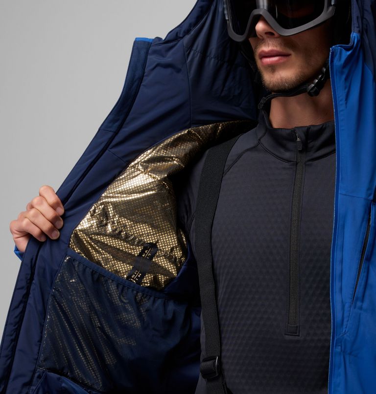 Veste Cirque Bowl pour hommes, Color: Collegiate Navy, Mountain Blue, image 15