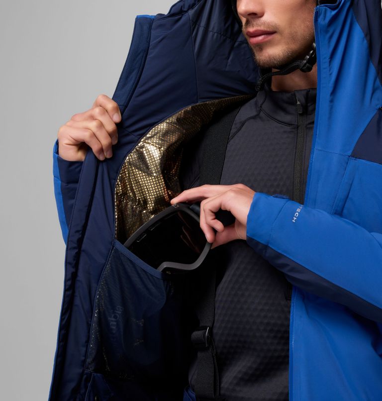 Veste Cirque Bowl pour hommes, Color: Collegiate Navy, Mountain Blue, image 5