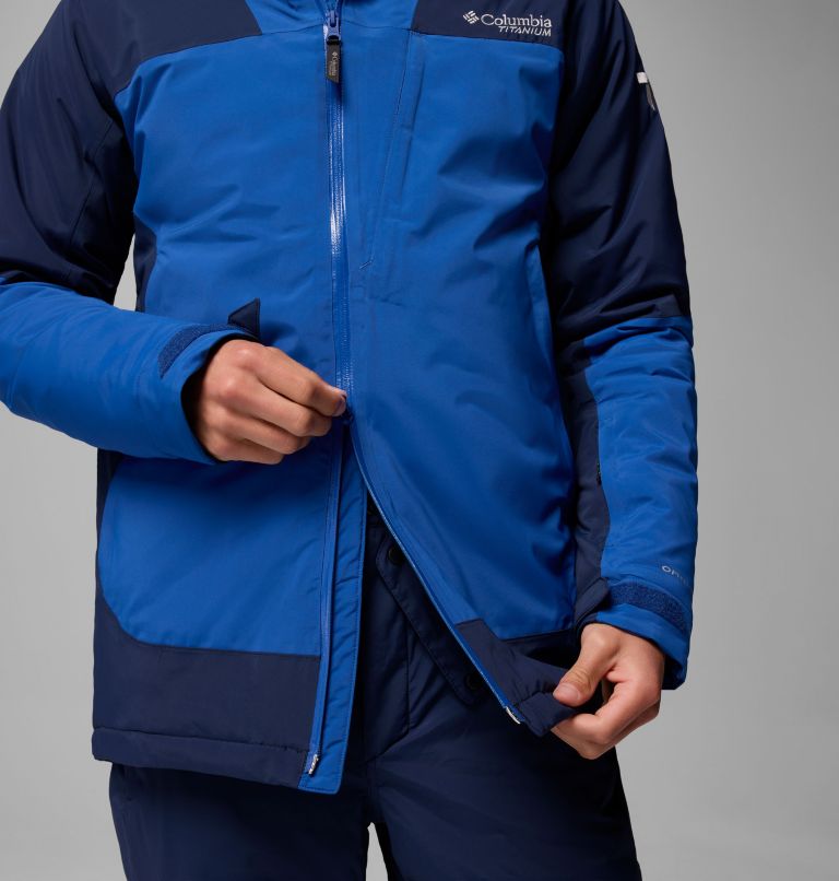 Veste Cirque Bowl pour hommes, Color: Collegiate Navy, Mountain Blue, image 11