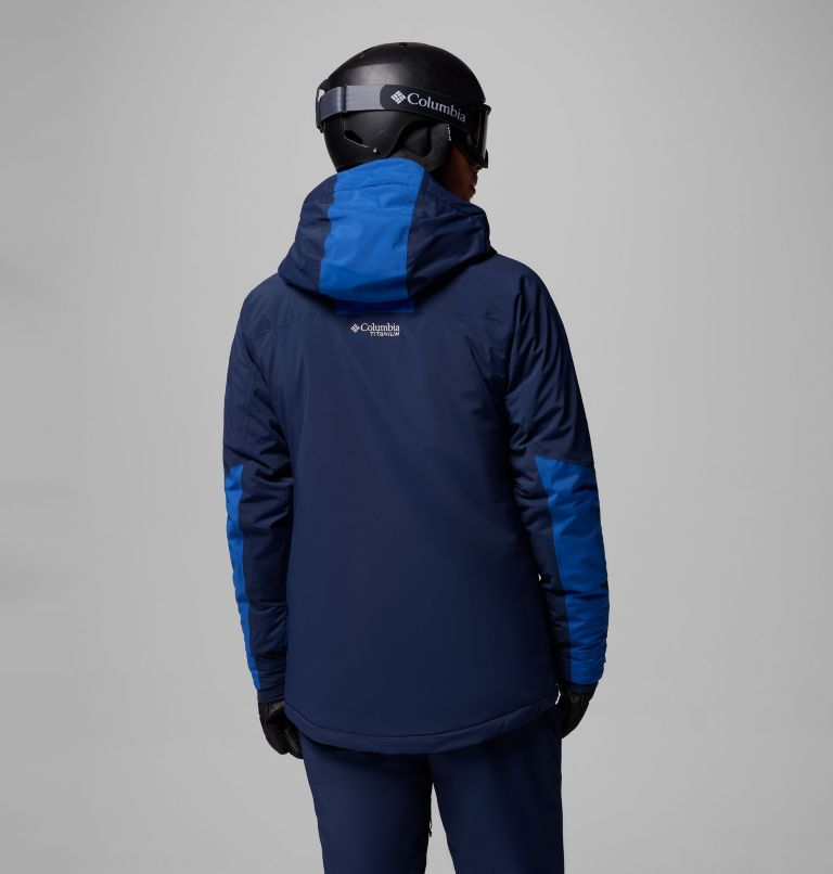 Veste Cirque Bowl pour hommes, Color: Collegiate Navy, Mountain Blue, image 3