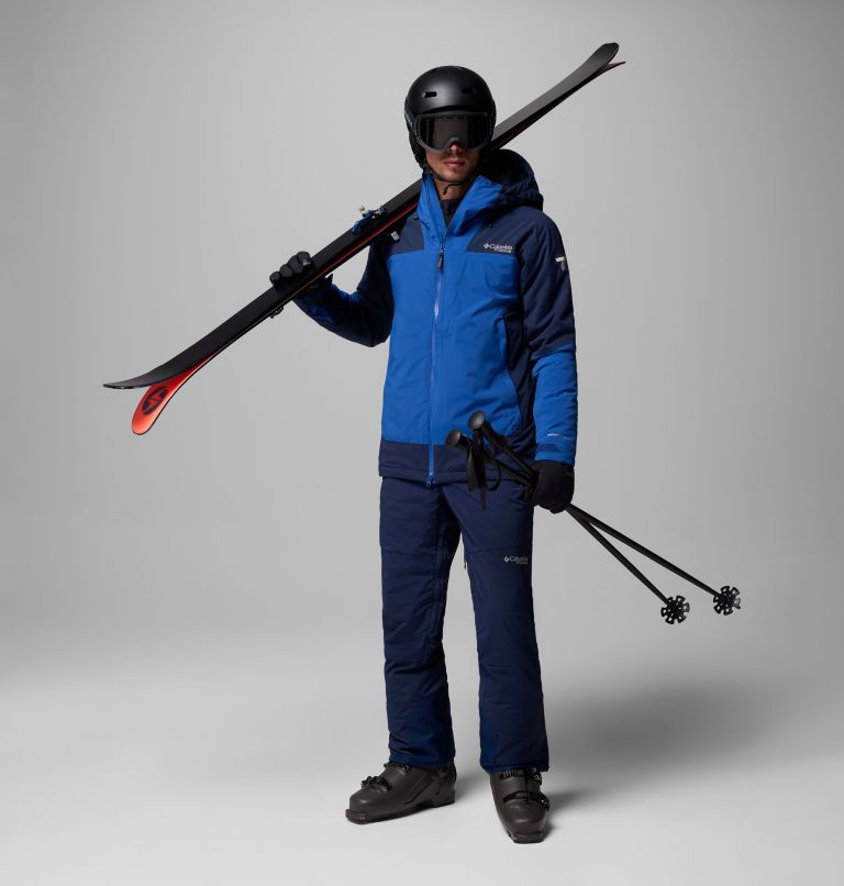 Veste Cirque Bowl pour hommes, Color: Collegiate Navy, Mountain Blue, image 2