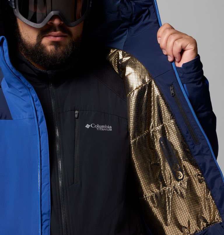 Veste Cirque Bowl pour hommes – Tailles fortes, Color: Collegiate Navy, Mountain Blue, image 6