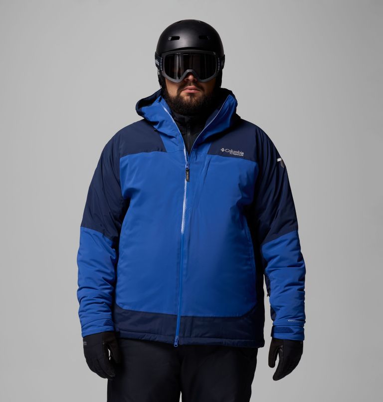 Veste Cirque Bowl pour hommes – Tailles fortes, Color: Collegiate Navy, Mountain Blue, image 1