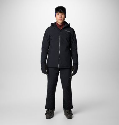 Men's Winter District III Waterproof Ski Jacket, Color: Black, image 3