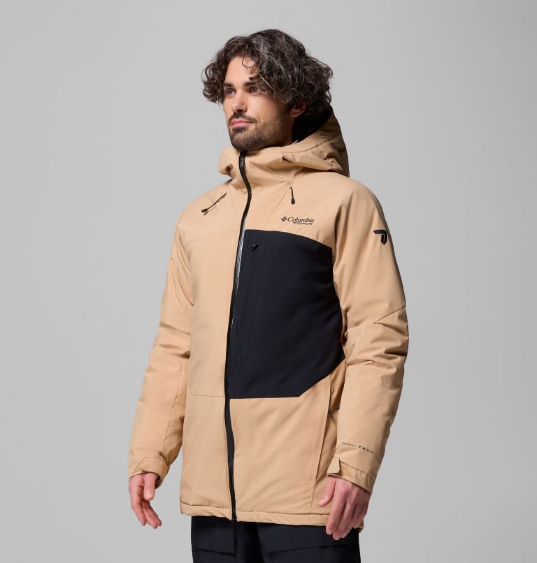 Men's Winter District III Jacket, Color: Canoe, Black, image 4