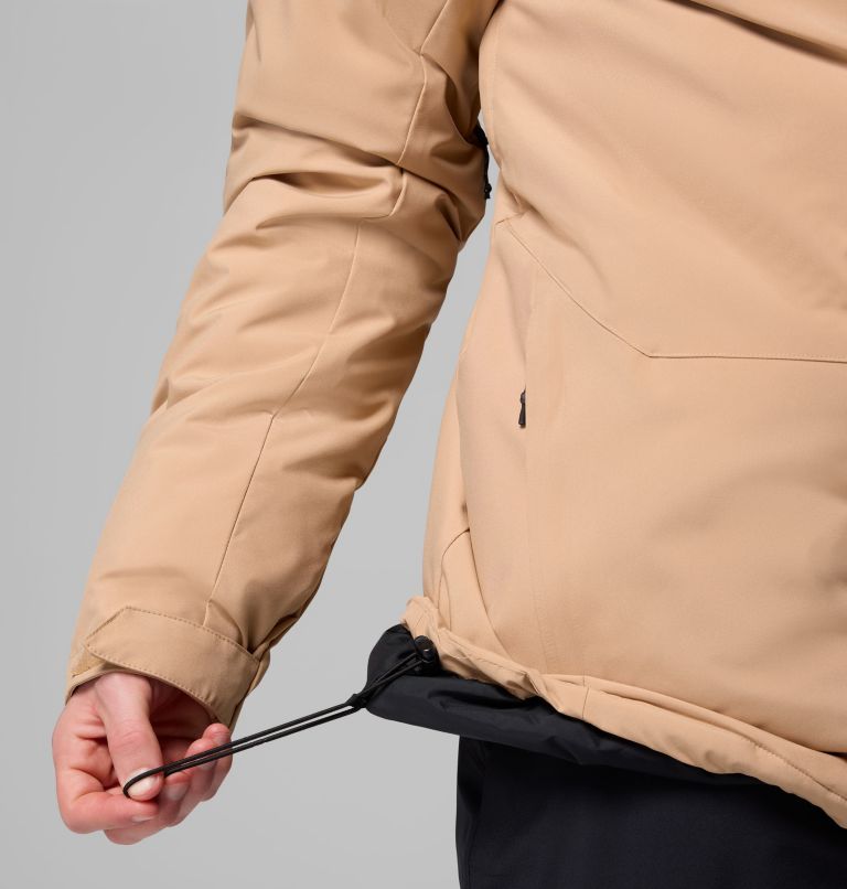 Men's Winter District III Jacket, Color: Canoe, Black, image 11