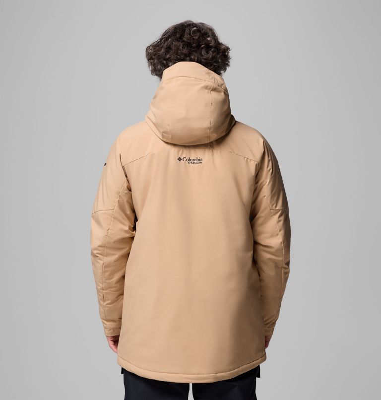 Men's Winter District III Jacket, Color: Canoe, Black, image 3