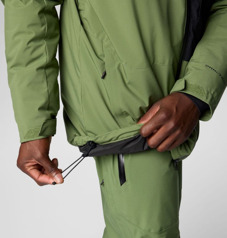 Men's Winter District III Jacket, Color: Canteen, Black, image 8