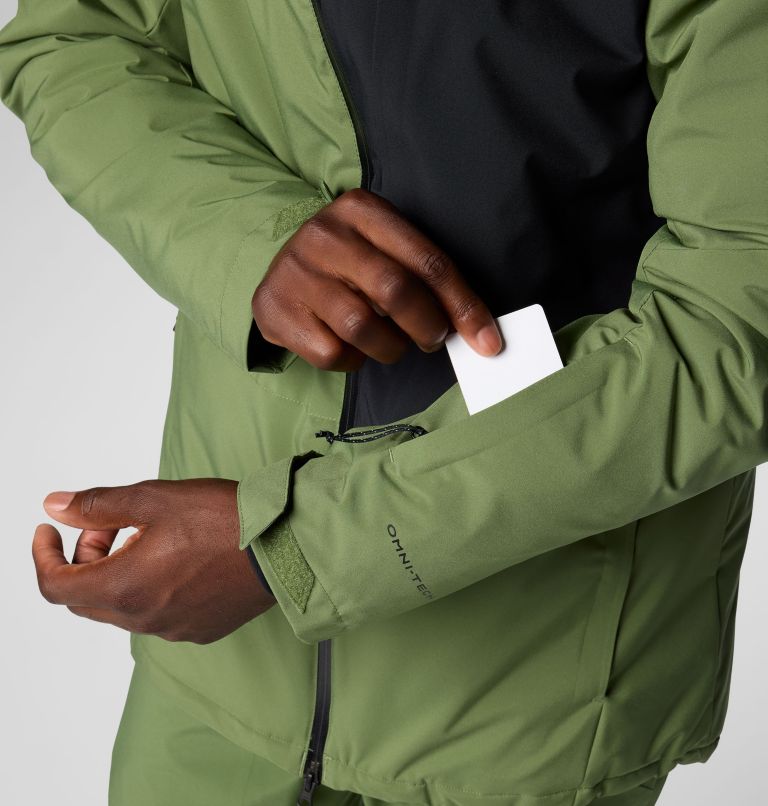 Men's Winter District III Jacket, Color: Canteen, Black, image 10