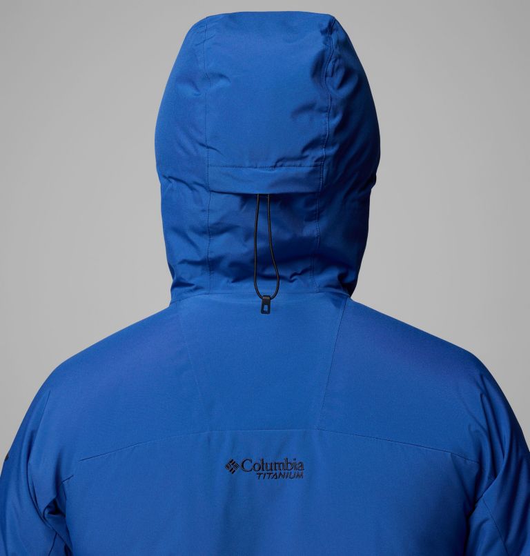 Men's Winter District III Jacket, Color: Mountain Blue, Collegiate Navy, image 13