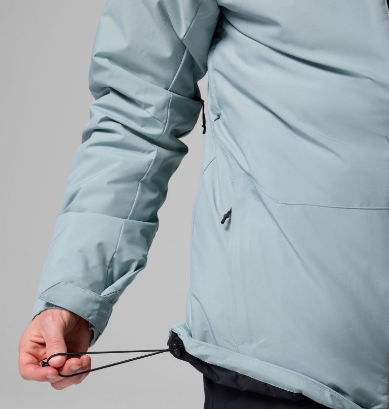Men's Winter District III Jacket, Color: Crushed Blue, Black, image 11