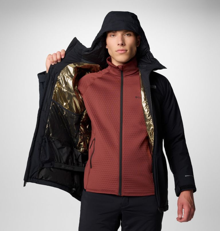 Men's Winter District III Jacket - Tall, Color: Black, image 6