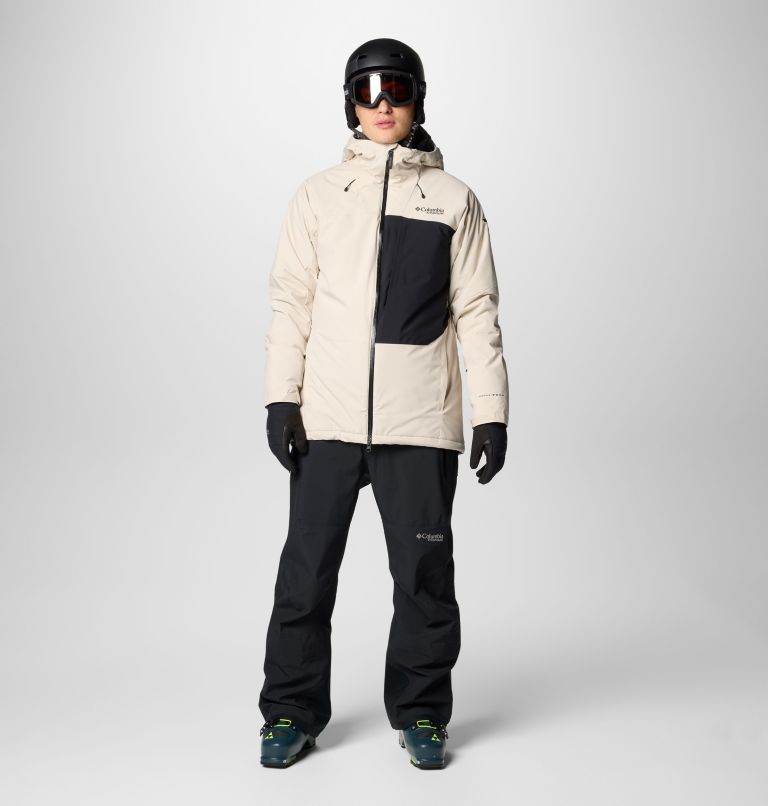 Men's Winter District III Jacket - Tall, Color: Dark Stone, Black, image 3