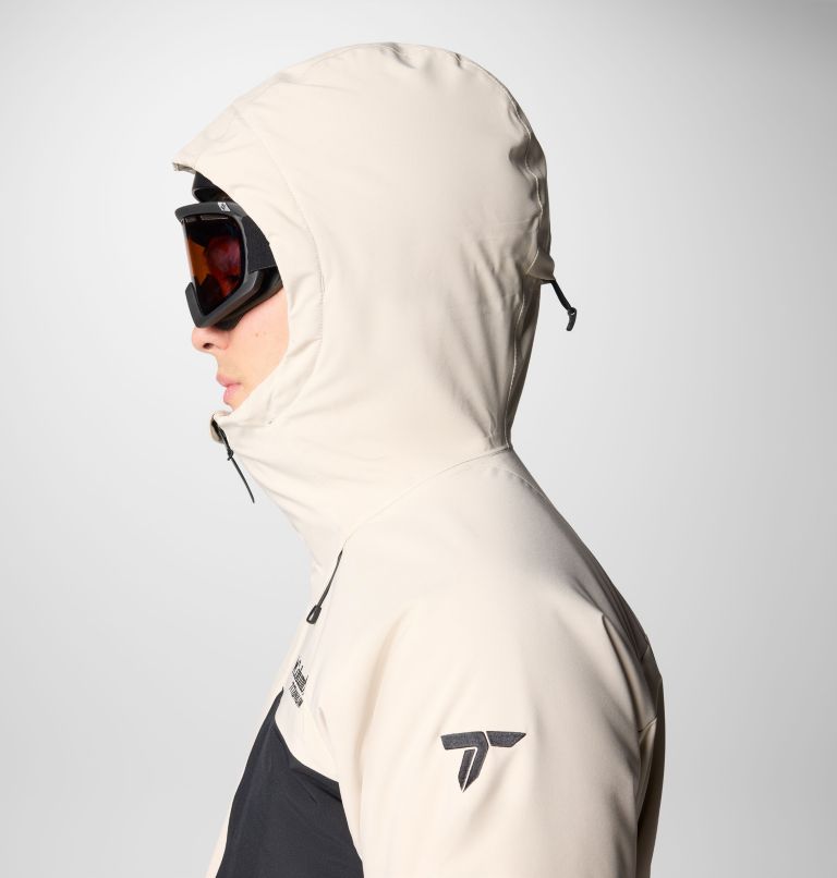 Men's Winter District III Jacket - Tall, Color: Dark Stone, Black, image 6