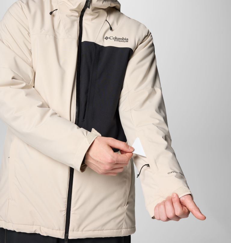 Men's Winter District III Jacket - Tall, Color: Dark Stone, Black, image 8