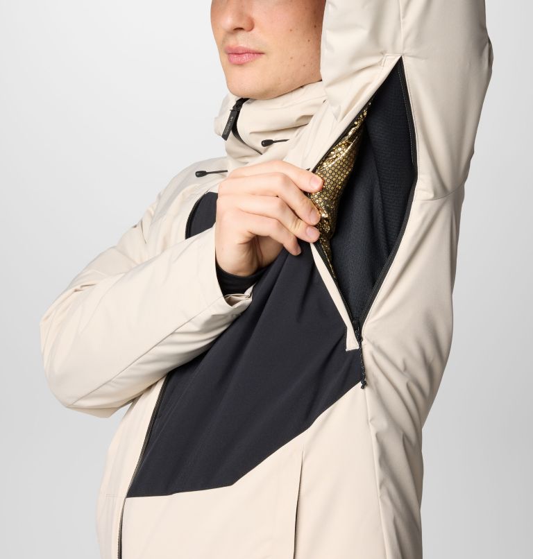Men's Winter District III Jacket - Tall, Color: Dark Stone, Black, image 9