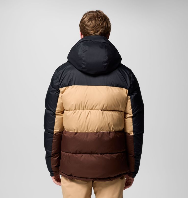 Men's Slope Style Insulated Ski Jacket, Color: Black, Canoe, Tobacco, image 3