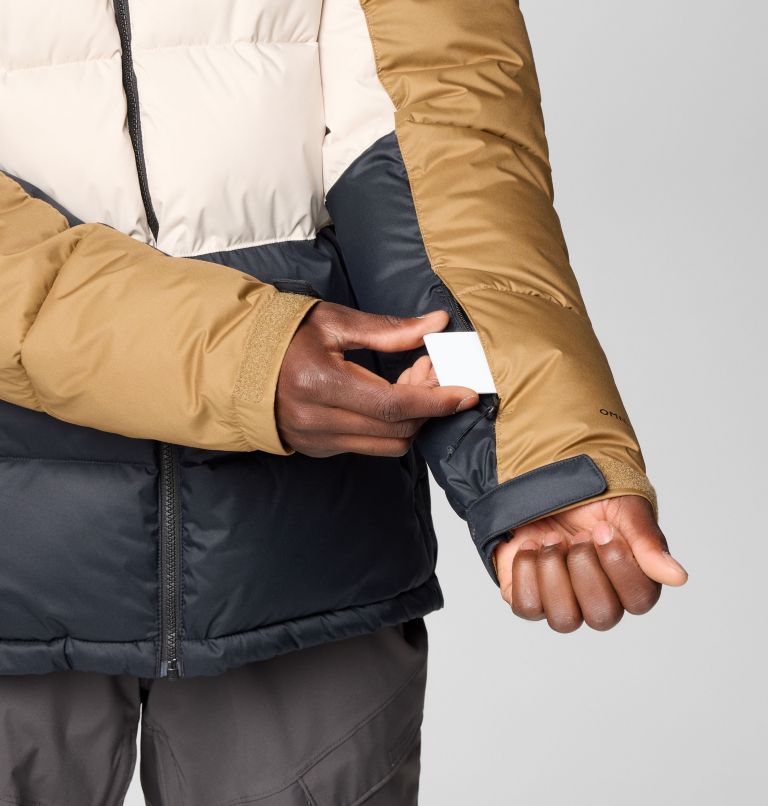 Men's Slope Style Insulated Ski Jacket, Color: Delta, Dark Stone, Black, image 9