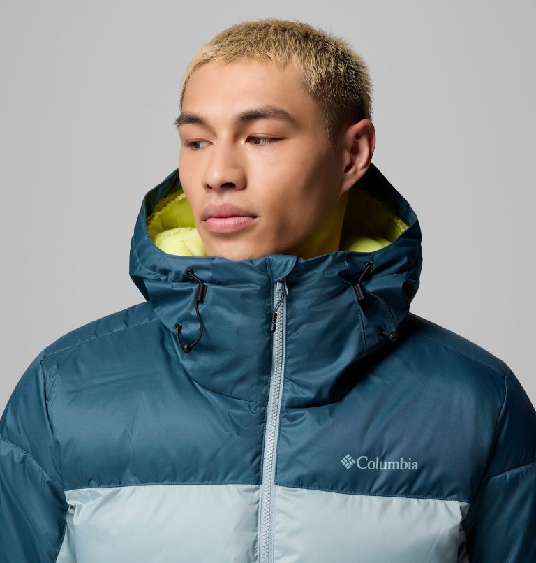 Men's Slope Style Insulated Ski Jacket, Color: Everblue, Crushed Blue, Black, image 9