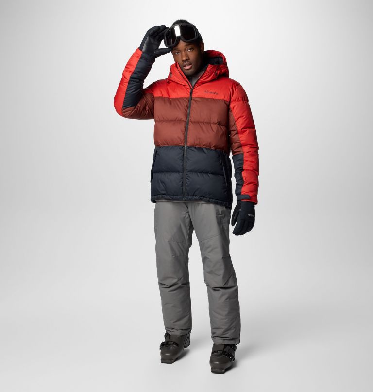 Black puffer ski jacket sale